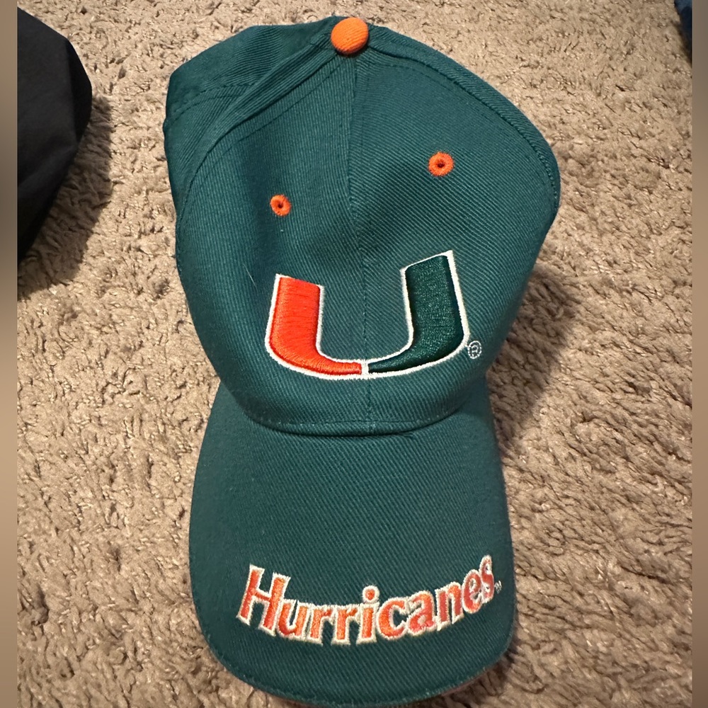 Capsmith Miami Hurricanes Ballcap